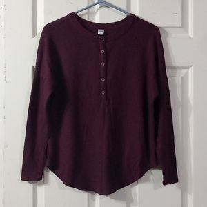 Old Navy women's thermal shirt